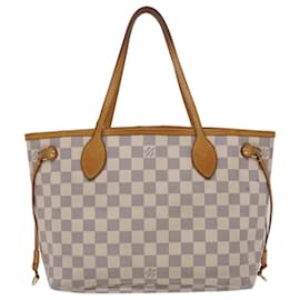 Louis Vuitton-LOUIS VUITTON Damier Azur Neverfull PM Tote Bag N41362 LV Auth yk7669b-Other