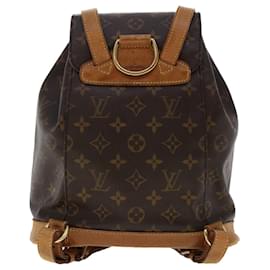 Louis Vuitton-LOUIS VUITTON Monogram Montsouris MM Backpack M51136 LV Auth ar9905b-Monogram