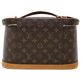 Louis Vuitton-LOUIS VUITTON Monogram Nice Hand Bag 2way M47280 LV Auth ar9910b-Monogram