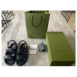 Gucci-Trendy sandals/ Dad shoes Gucci-Black