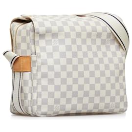 Louis Vuitton Damier Azur Naviglio N51189 Bag Shoulder Unisex