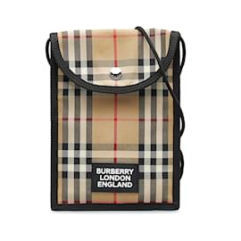 Burberry-Burberry Brown House Check Phone Case Lanyard-Brown,Multiple colors,Beige