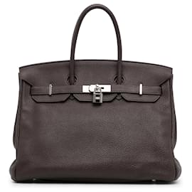 Hermès-Hermes Brown Togo Birkin-Brown,Dark brown