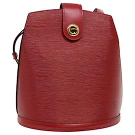 Louis Vuitton-LOUIS VUITTON Epi Cluny Bolso de hombro rojo M52257 LV Auth 47146-Roja