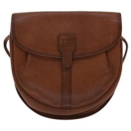 Autre Marque-Burberrys Burberry Hand Bag Shoulder Bag Leather 2Set Brown Beige Auth ti1171-Brown,Beige