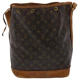 Louis Vuitton-LOUIS VUITTON Monogram Noe Shoulder Bag M42224 LV Auth rd5423-Monogram