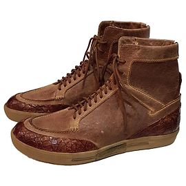 Silvano Lattanzi High sneakers Light brown