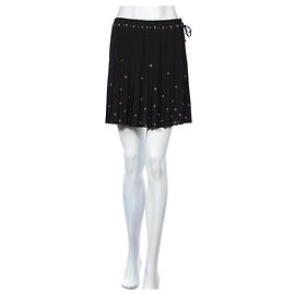 Jupe Escada noire en polyester taille 36 Noir