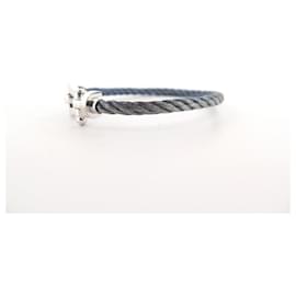 Louis Vuitton White/Blue Beaded Bracelet - Yoogi's Closet
