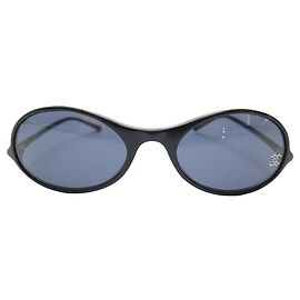CHANEL LOGO CC SUNGLASSES 5044-B BLACK PLASTIC PLASTIC SUNGLASSES Black