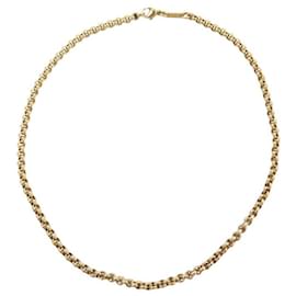 Chopard-COLLAR CHOPARD CADENA DE MALLA JASERON 43 cm en oro amarillo 18K 16.9COLLAR GR ORO-Amarillo