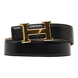 Constance Hermès Black Leather ref.1019262 - Joli Closet