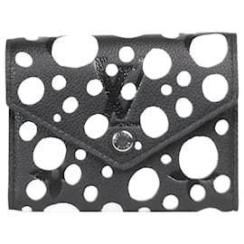 Louis Vuitton-Louis Vuitton Black polka dot small wallet-Other