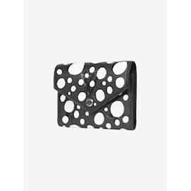 Louis Vuitton-Louis Vuitton Black polka dot small wallet-Other