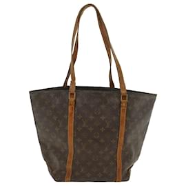 Louis Vuitton-LOUIS VUITTON Monogram Sac Shopping Tote Bag M51108 LV Auth cl636-Monogram