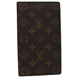 Louis Vuitton-LOUIS VUITTON Monogramm-Brieftasche LV Auth 47080-Monogramm