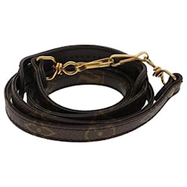 Louis Vuitton-Louis Vuitton monogram shoulder strap 46.5"" LV Auth 47392-Monogram