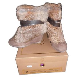 Ash botines Gris pardo