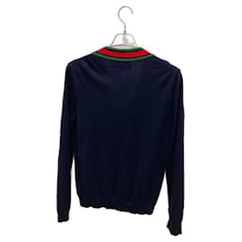 Gucci-***GUCCI  cardigan-Navy blue