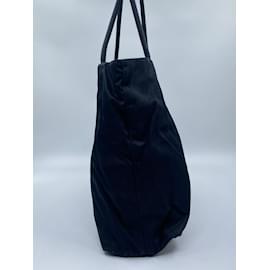 Prada-Blue Prada Nylon Tote-Blue