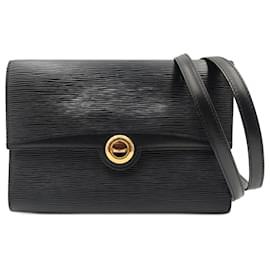 Louis Vuitton-Louis Vuitton Friedland Epi shoulder bag black-Black