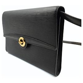 Louis Vuitton-Louis Vuitton Friedland Epi shoulder bag black-Black