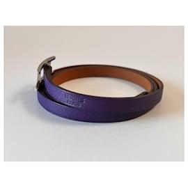 Hermès-Hermès Behapi bracelet-Dark purple