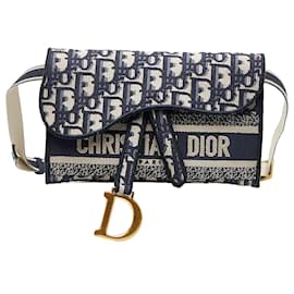 Dior Bags | New in Box Dior Mini Blue Oblique Embroidery Book Tote | Color: Black/Cream | Size: Os | Bybristolbay's Closet