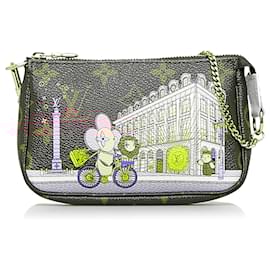 Louis Vuitton-Louis Vuitton Brown Limited Edition Vivienne Mini Monogram Pochette Accessoires-Brown