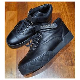 Chanel-Sneakers-Black