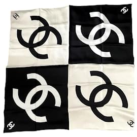 Chanel-Silk scarves-Black