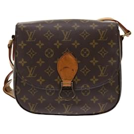Louis Vuitton-LOUIS VUITTON Monogram Saint Cloud GM Shoulder Bag M51242 LV Auth 47448-Monogram