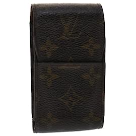 Louis Vuitton-LOUIS VUITTON Monogram Etui lunette Cigarette Case M63024 LV Auth 47509-Monogram