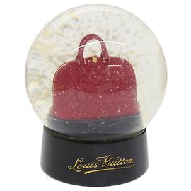 LOUIS VUITTON Snow Globe Alma VIP Limited Trasparente Rosso LV Auth 45574 Rosso Altro