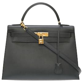 Hermès-hermes kelly 32-Bleu Marine