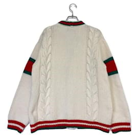 Gucci-***GUCCI  sherry line cardigan-Red,Green