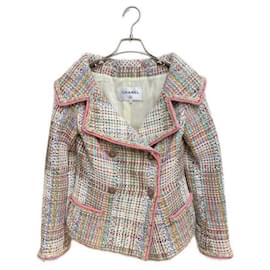 Chanel-***CHANEL  tweed set up suit-Multiple colors