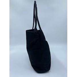 Prada-Black Prada Nylon Tote-Green
