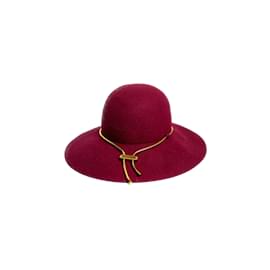 Lanvin-LANVIN  Hats cm 56 Synthetic-Dark red