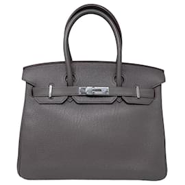 Hermès-Sacs à main-Gris