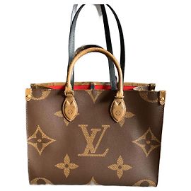 Sac cabas Louis Vuitton OnTheGo MM Monogramme Giant Autre