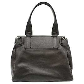 Givenchy-Givenchy Pandora Medium Bag in Black Leather-Black