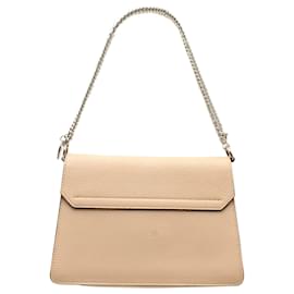 Givenchy-Givenchy GV3 Bolso bandolera pequeño en piel beige-Beige