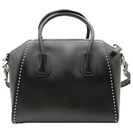 Givenchy-Borsa piccola Givenchy Antigona in pelle nera-Nero