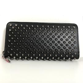 Christian Louboutin-Leather Panettone Wallet 1175099-Black