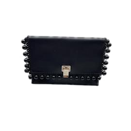 Proenza Schouler-PROENZA SCHOULER  Clutch bags T.  leather-Black