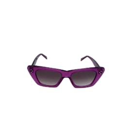 Céline-Gafas de sol CELINE T.  el plastico-Púrpura