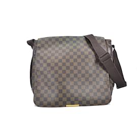 Louis Vuitton-Damier Ebène Bastille Messenger Bag N45258-Marron