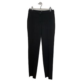Chanel black low-waisted pants Black