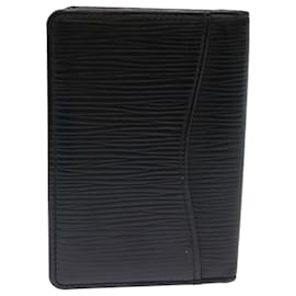 Louis Vuitton-LOUIS VUITTON Epi Organizer De poche Card Case Black M63582 LV Auth 48065-Black